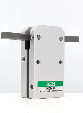 气立可型HDM16 HDM20 25 32 加长 气动手指气缸 180度机械夹爪10