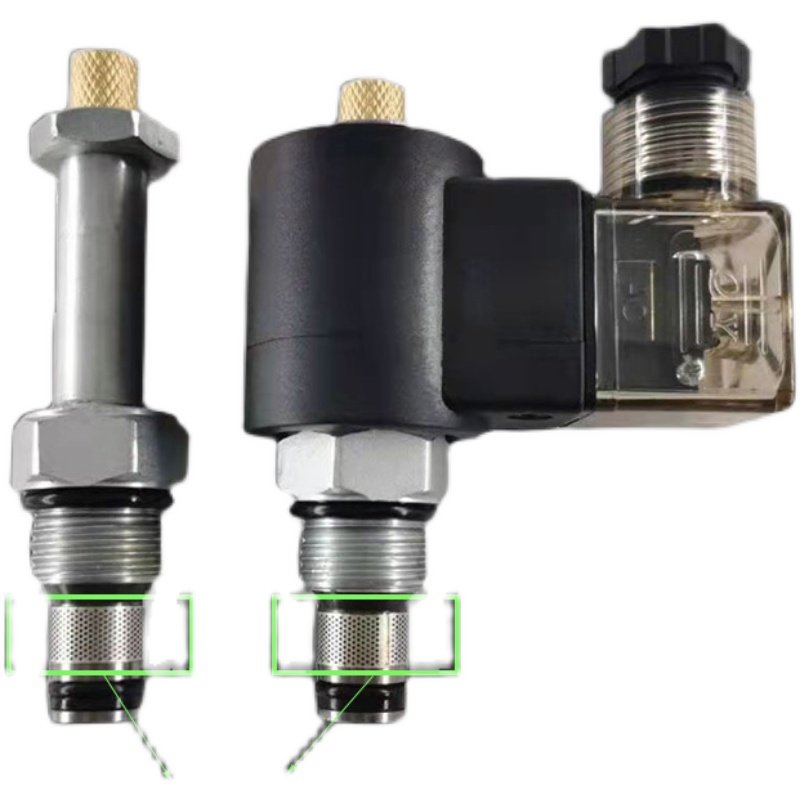 DHF10-220电磁阀SV08-20插装16螺纹DHF08-221液压LSV2-12阀块2NOP