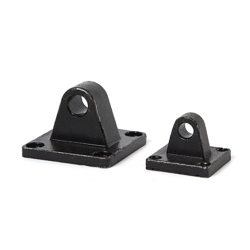 SC气缸底座安装附件FA法兰板CA单耳CB双耳TCM钟摆固定支架LB支架