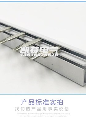 DPN漏电40A汇流排 紫铜1.2*5空开DZ267LE连接排断路器接线排KT006