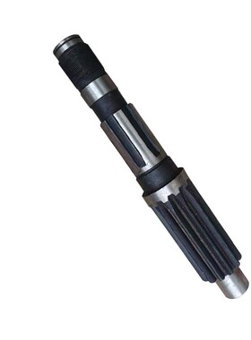 沈阳中捷Z3080X25摇臂钻床水平轴83334摇臂钻主轴箱花键轴Z12齿