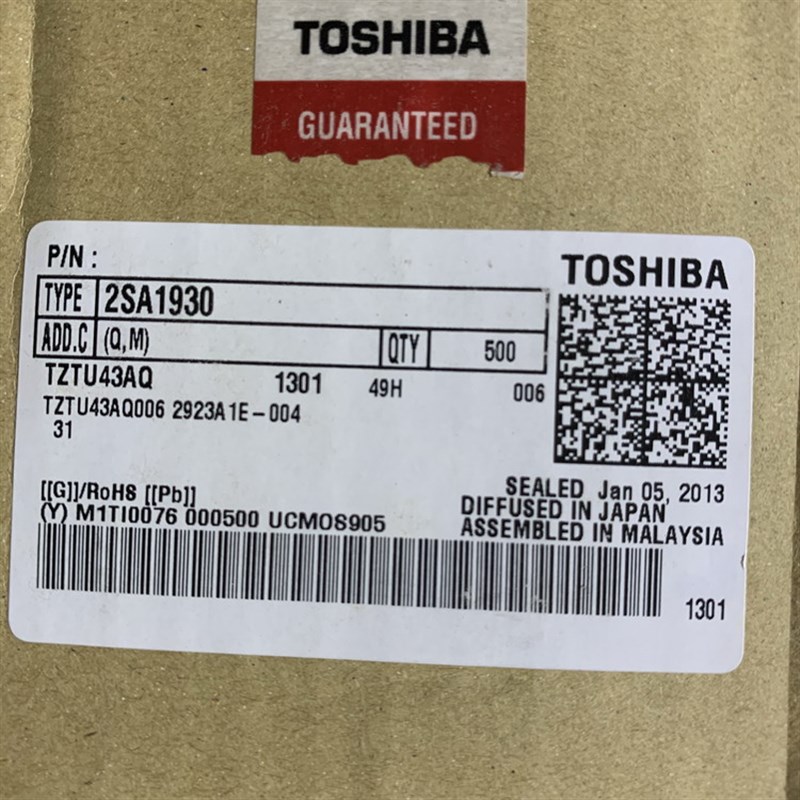 日本东芝2SA1930/2SC5171原装全新堆动三极管音响对管A1930C5171