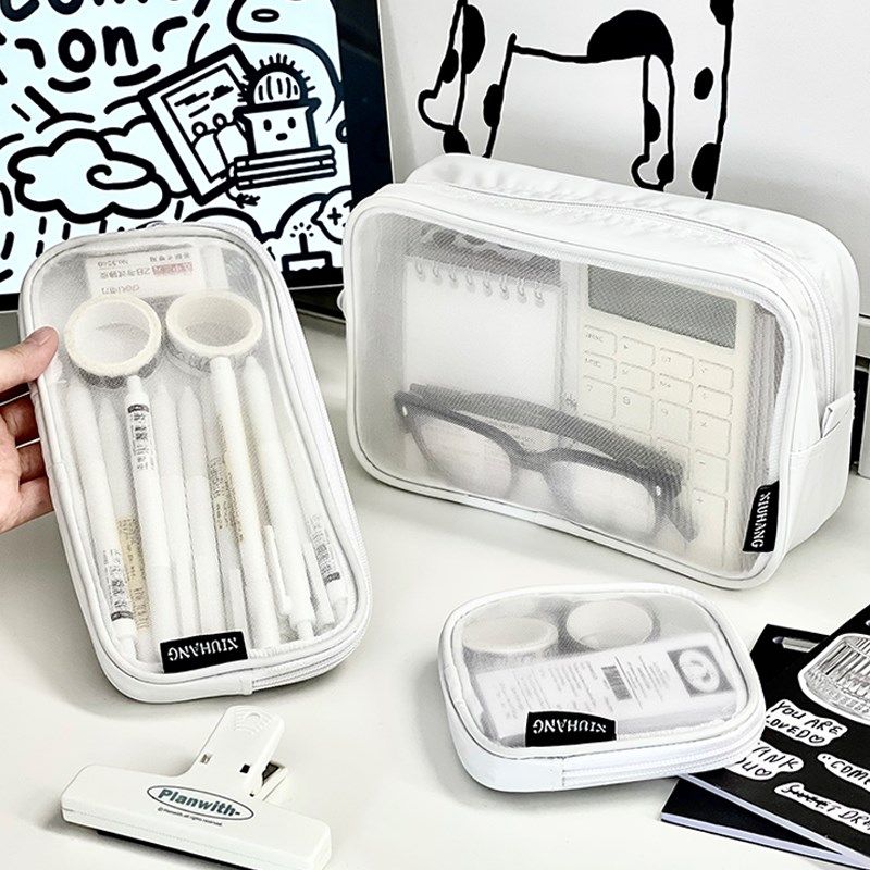 简约洗漱包化妆包套装旅行化妆品分装旅游收纳包学生文具笔袋透明,机械设备,矿山专用设备,淘宝优惠券,粉丝福利购,淘宝优惠卷