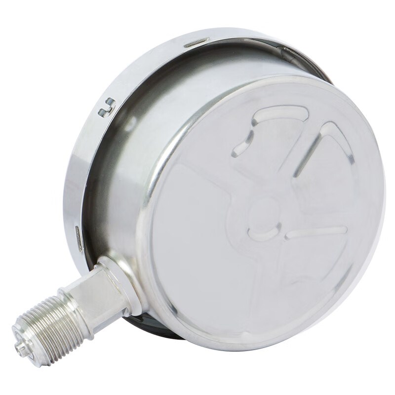 匡建YTN-100BF耐高温耐腐蚀304不锈钢耐震压力表表盘10厘米水液压