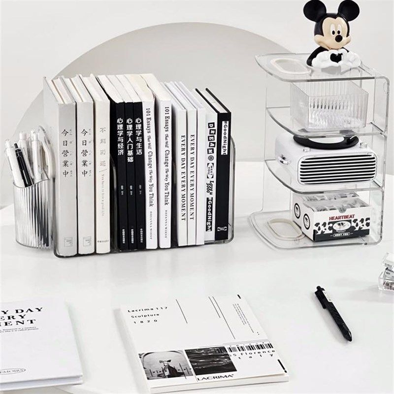 桌面书立书架学生收纳盒宿舍书桌笔筒办公桌文件架书本挡板收纳架,纺织面料/辅料/配套,服装加工设备,淘宝优惠券,粉丝福利购,淘宝优惠卷
