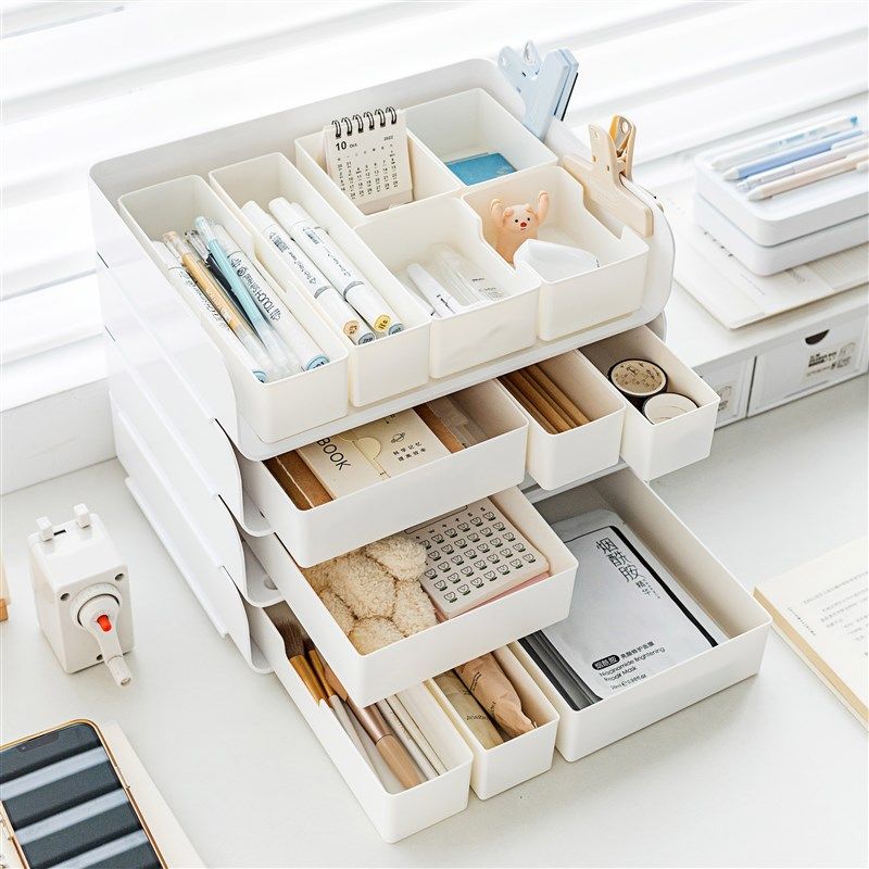 信盘收纳盒架分格抽屉储物盒A4文件收纳神器宿舍桌面文具整理盒子,搬运/仓储/物流设备,其他起重搬运设备,淘宝优惠券,粉丝福利购,淘宝优惠卷