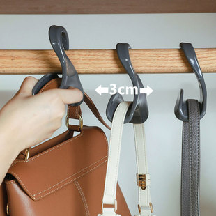 日式拱形衣柜衣架挂包包挂钩手袋帽子丝巾收纳架置物神器家用挂架