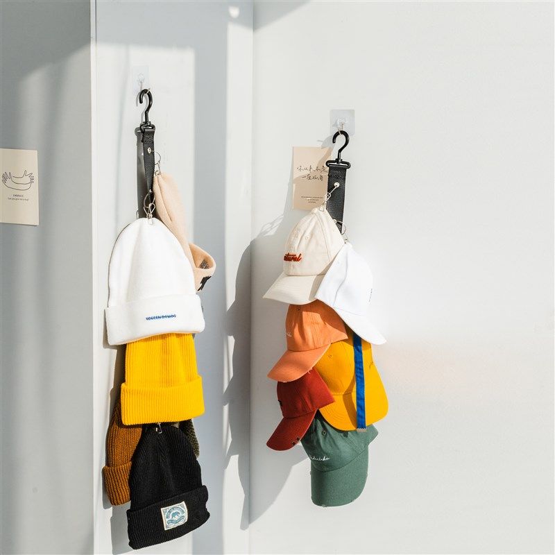 帽子收纳神器挂棒球帽夹家用门后挂钩墙壁式宿舍衣柜放帽子展示架,搬运/仓储/物流设备,其他起重搬运设备,淘宝优惠券,粉丝福利购,淘宝优惠卷