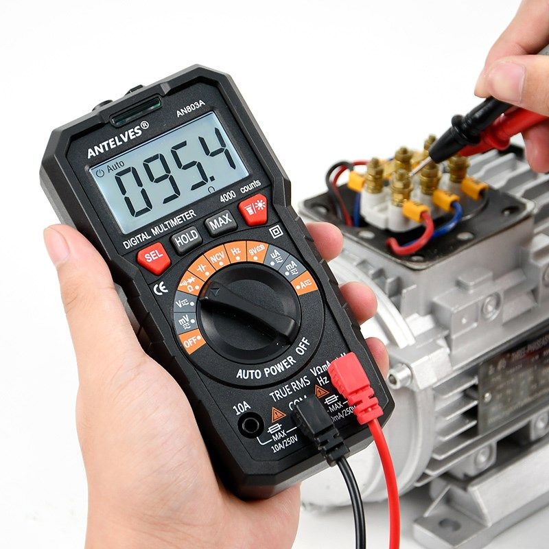 小型万用表数字高精度防烧多功能数显多功能维修电工万能表便携式