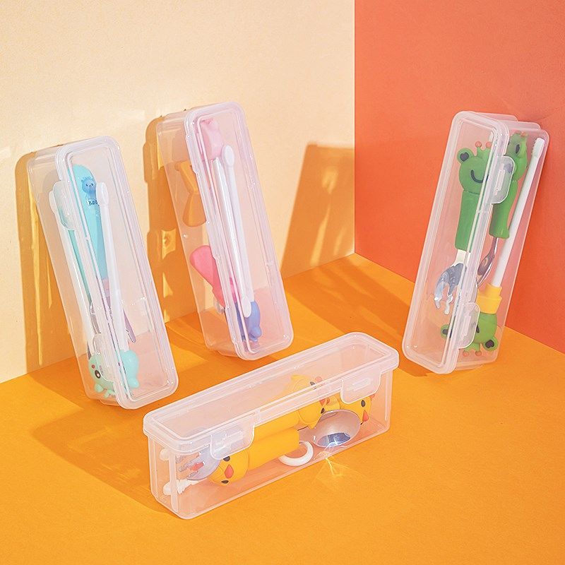 儿童勺子叉子练学习筷子便携幼儿园学生收纳塑料外带餐具盒,搬运/仓储/物流设备,其他起重搬运设备,淘宝优惠券,粉丝福利购,淘宝优惠卷