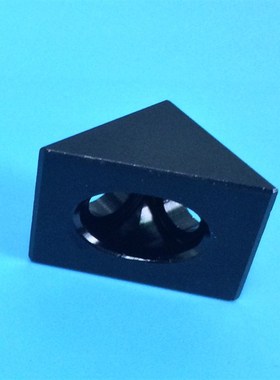3D配件Openbuilds 三角形铝块V-slots二通连接器支架调轮器角码件