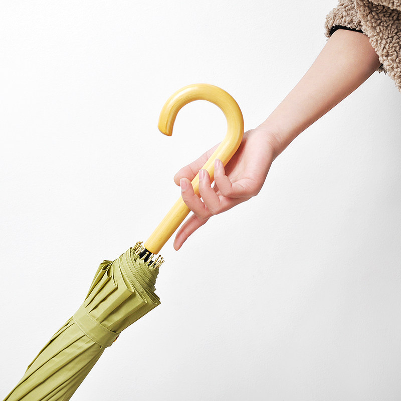 16骨文艺直杆伞ins晴雨两用简约森系复古长雨伞长柄伞弯把女学生,搬运/仓储/物流设备,其他起重搬运设备,淘宝优惠券,粉丝福利购,淘宝优惠卷