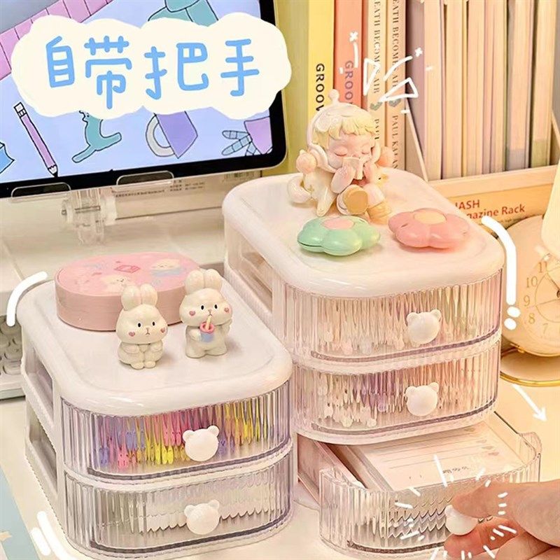 桌面收纳盒ins抽屉式学生宿舍文具化妆品多功能发圈手账整理收纳,机械设备,矿山专用设备,淘宝优惠券,粉丝福利购,淘宝优惠卷