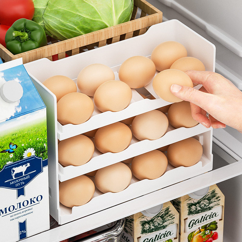 鸡蛋收纳盒冰箱侧门专用大容量分格储藏蛋托厨房翻盖保鲜蛋盒神器,搬运/仓储/物流设备,其他起重搬运设备,淘宝优惠券,粉丝福利购,淘宝优惠卷