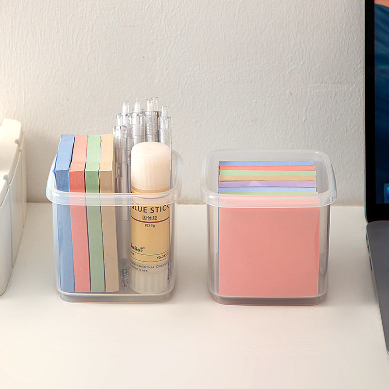 文具便利贴收纳盒桌面长方形压克力透明抽屉学生宿舍杂物收纳盒,搬运/仓储/物流设备,其他起重搬运设备,淘宝优惠券,粉丝福利购,淘宝优惠卷
