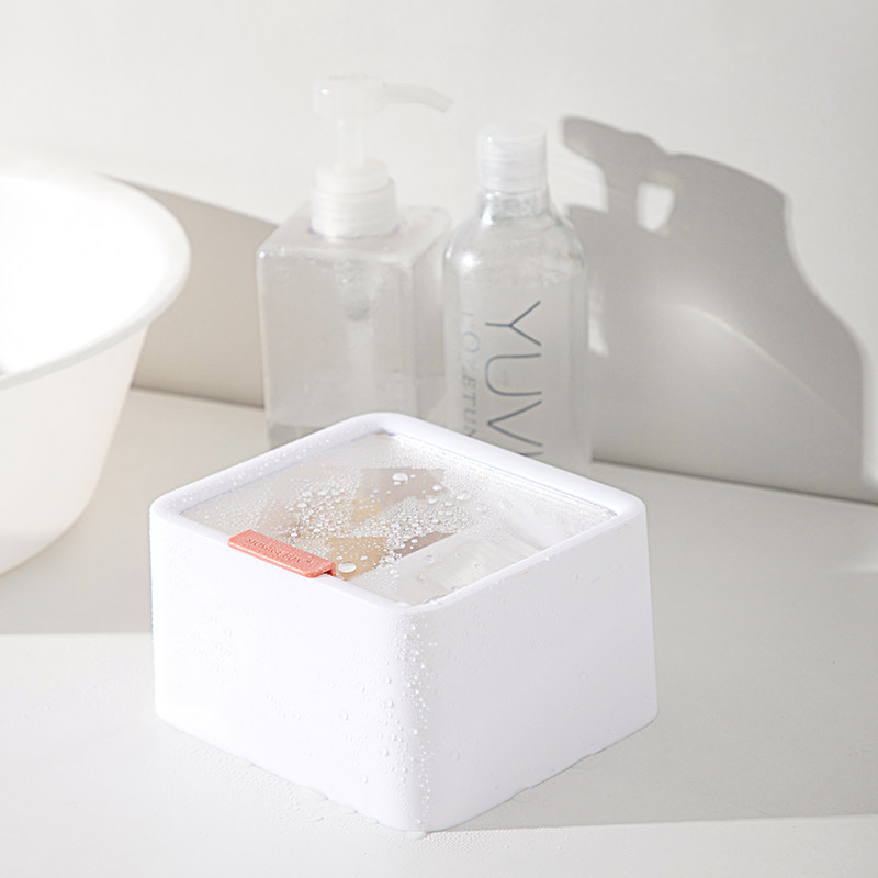 学生ins翻盖化妆棉收纳盒 桌面分格防尘卸妆棉签带盖盒子宿舍神器,搬运/仓储/物流设备,其他起重搬运设备,淘宝优惠券,粉丝福利购,淘宝优惠卷