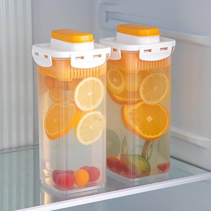 日本进口凉水瓶冰箱冷藏果汁饮料冷淬冷泡茶扎壶密封凉白开冷水壶,搬运/仓储/物流设备,其他起重搬运设备,淘宝优惠券,粉丝福利购,淘宝优惠卷