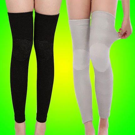 四季加长款护膝盖保暖老寒腿夏季天薄款竹炭护腿袜套男女士空调房