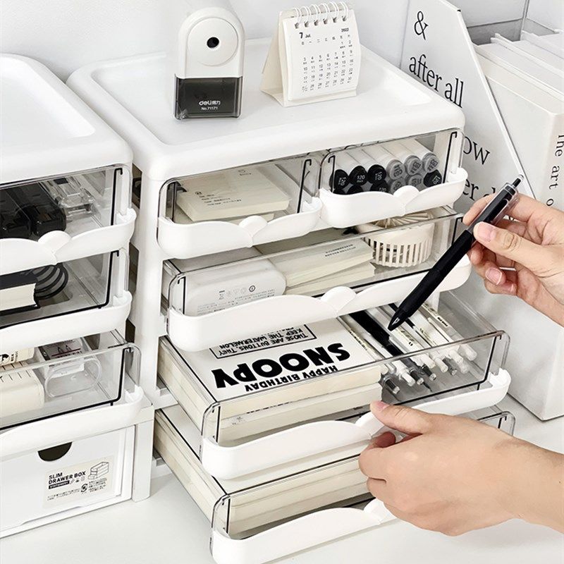 收纳盒抽屉叠加办公桌整理置物架小杂物桌面整理柜防尘学生收纳架,纺织面料/辅料/配套,服装加工设备,淘宝优惠券,粉丝福利购,淘宝优惠卷
