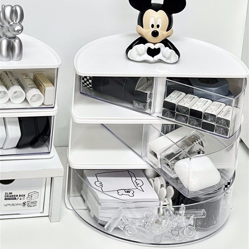 收纳盒整理盒桌面抽屉式亚克力透明饰品小盒子宿舍学生文具储物盒,纺织面料/辅料/配套,服装加工设备,淘宝优惠券,粉丝福利购,淘宝优惠卷