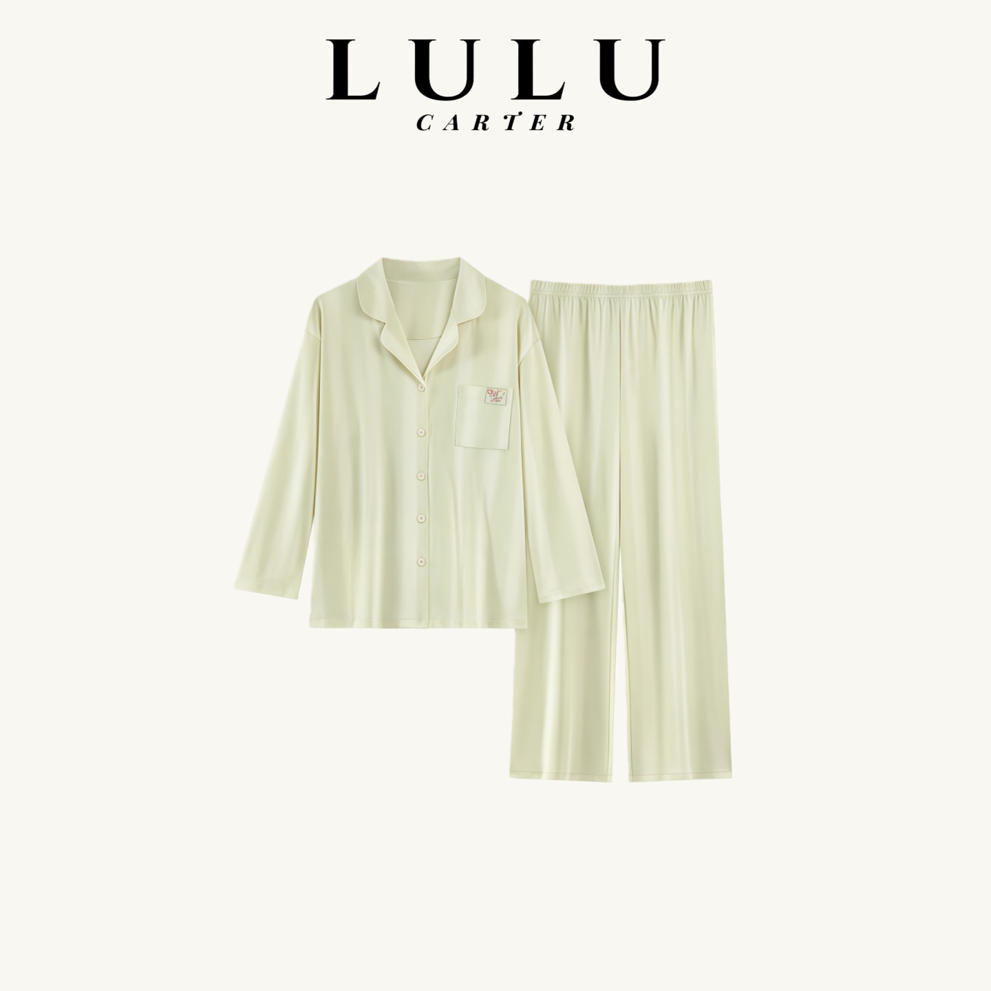 简约纯色开衫薄款纯棉睡衣家居服