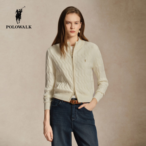 POLOWALK2026秋季新品长袖针织衫