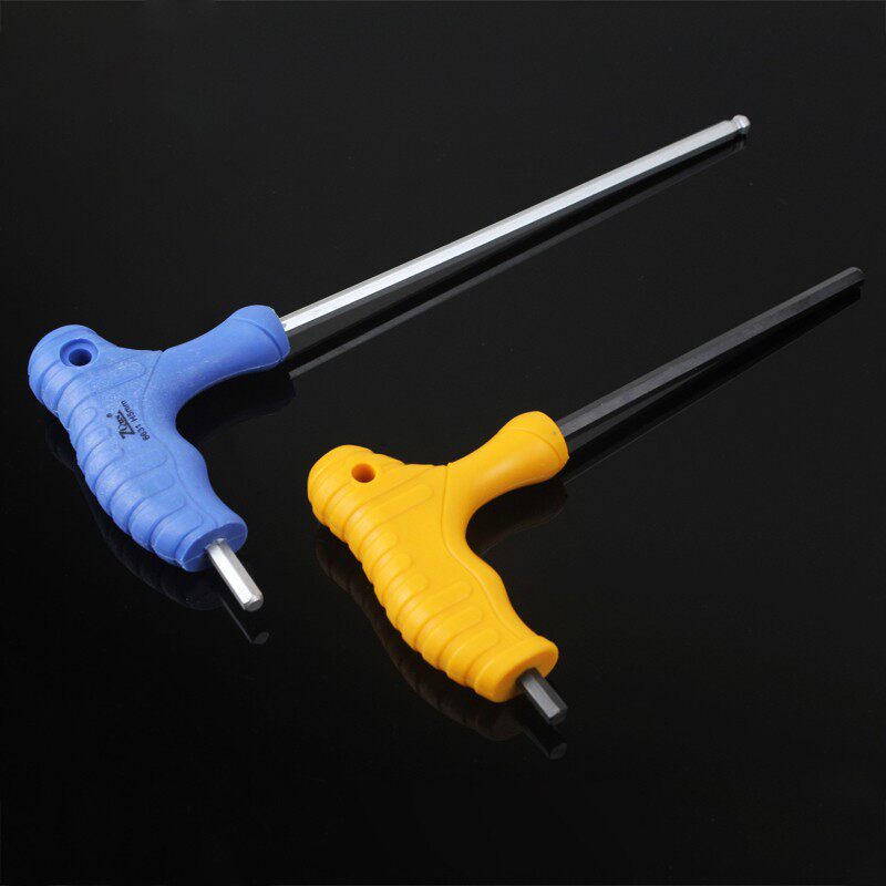 带柄T型内六角扳手/7字型内六角螺丝刀/六角匙/铬钒钢CR-V