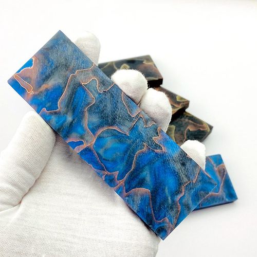 铜网树脂刀柄料 DIY刀具手柄复合材料贴片 手柄树脂刀柄贴片材料