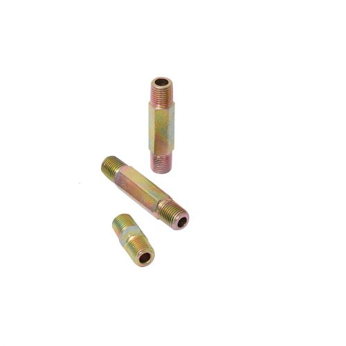 高压油管过渡接头直通管接头2分3分4分1/4,3/8,1/2/外丝加长接头