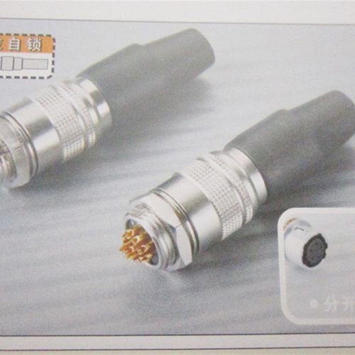 航空插头插座 YC12-4芯6 78芯9芯10芯11芯12芯 快速插拔开孔12mm