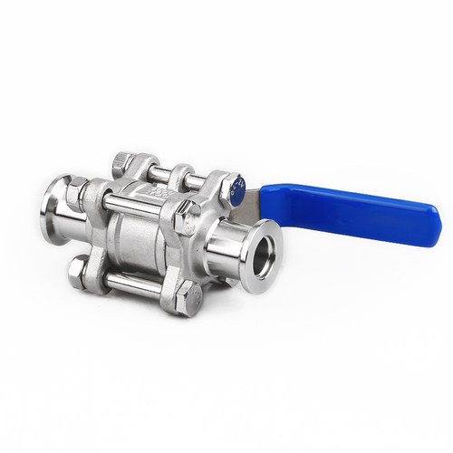 KF高真空球阀304不锈钢手动16快装25卡箍40卡盘50法兰63管件配件