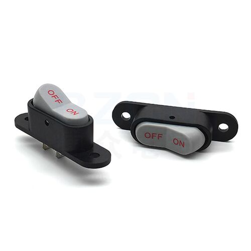 电饭锅开关印字二脚船型开关2脚2档KCD1用于电炒锅6A250V船形