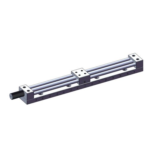 20mm宽滑台行程130mm,手动精密位移台迷你位移工作台X轴工作台