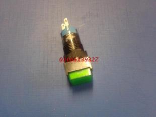 5脚1开1闭 12A 红绿黄 自复LA128 250VAC3A30VDC1A 自锁 方型按扭