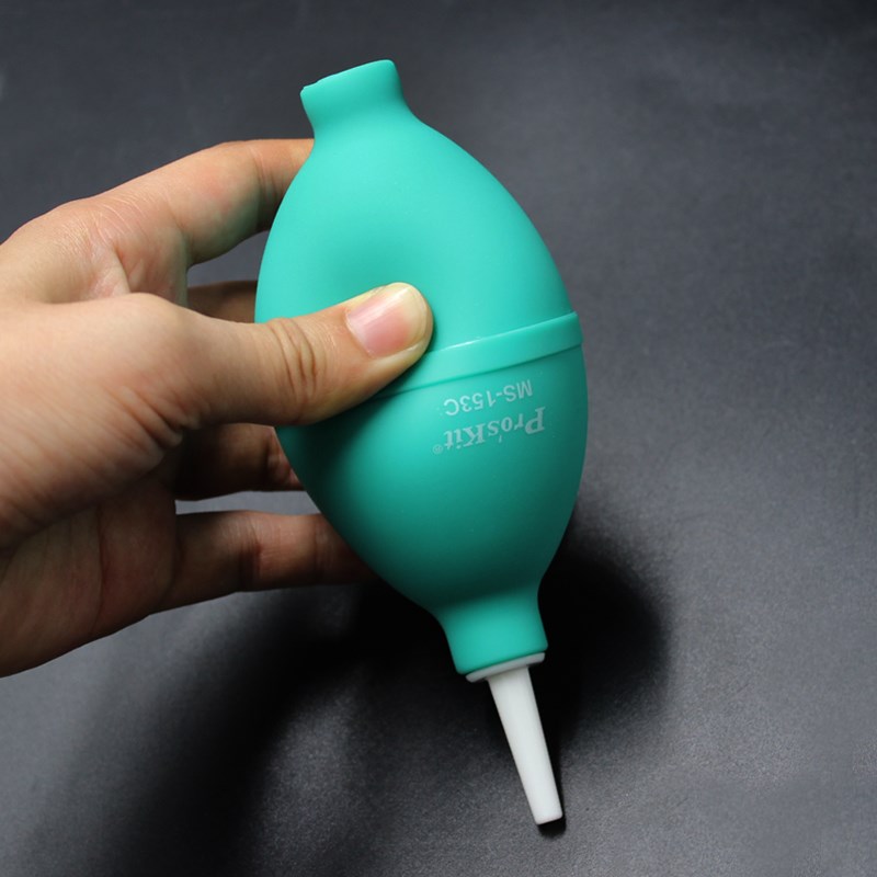 台湾宝工 MS-153C 除尘毛刷吹气球 皮老虎 除尘球 MS-154升级款