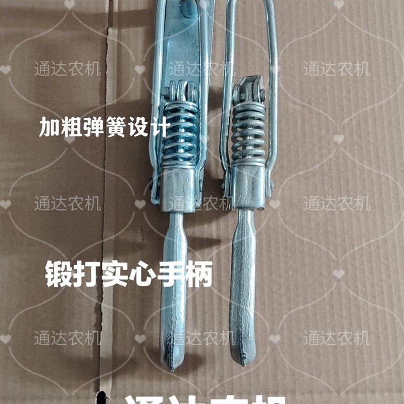 皮卡货车车厢锁扣k电动三轮弹簧手扣箱货飞翼车挂钩 栏板扣搭钩勾