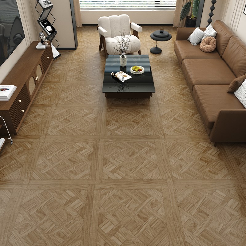 法式中古风凡f尔赛木纹砖800x800客厅卧室地砖哑光全瓷仿木纹瓷砖