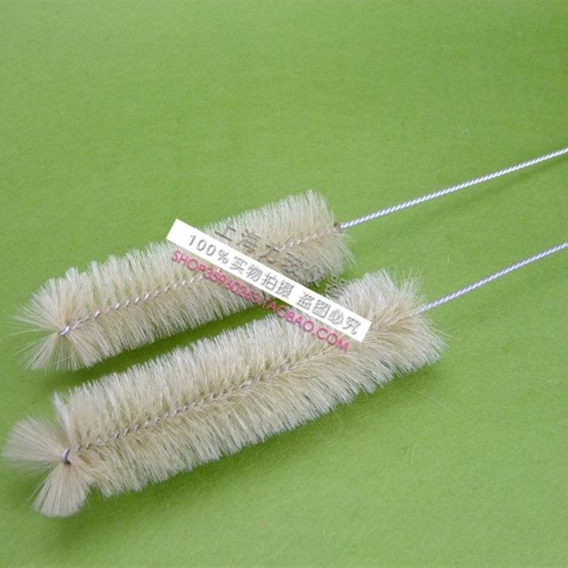 试管刷小号中号大号试管清洗毛刷 猪毛刷 化学实验清洁洗涤用刷子