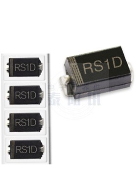 贴片快恢复二极管RS1D FR103 SMA DO-214AC 1A/200V  可配单