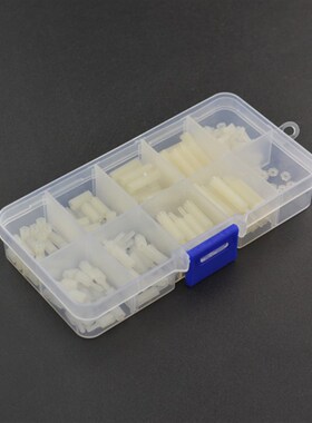 白色M2尼龙柱套件适用于M2安装孔2mm