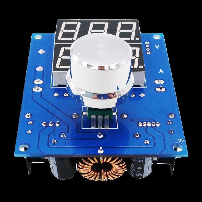 XH-M403 数字调压DC-DC降压模块同步显示电压电流XL4016输出8A