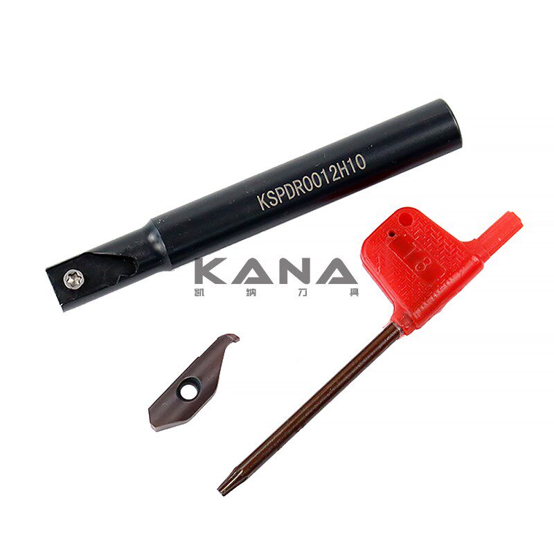 KSPDR小内孔端面槽刀配SPDR200DM10 端面切槽刀杆 端面槽刀大切深