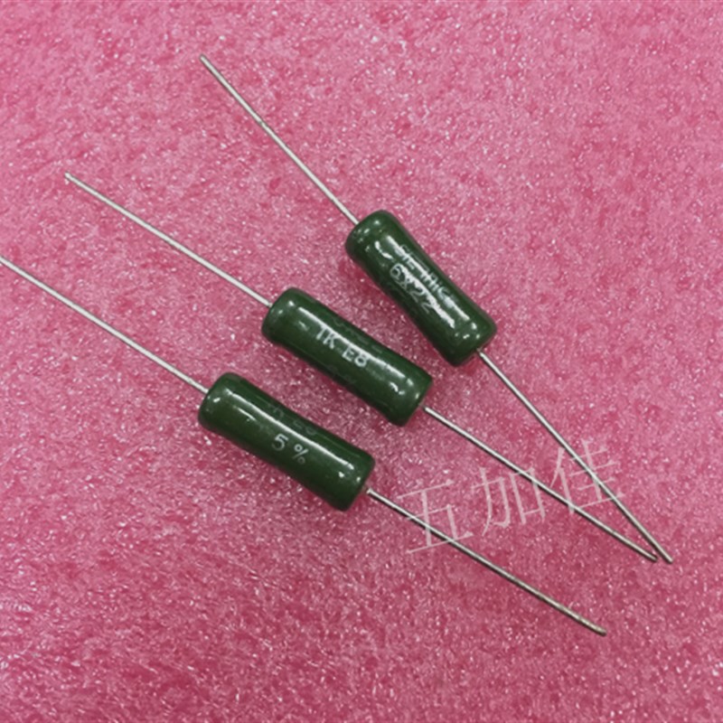 RWM0622N1001JR15 RWM 6x22 7W 1K 5% 可代W22 进口搪瓷线绕电阻
