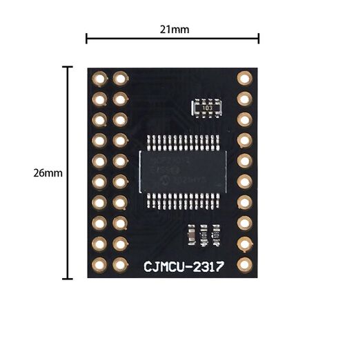 I2C转IO口模块/MCP23017 23S17串行接口 16位I/O口扩展器 I2C IIC