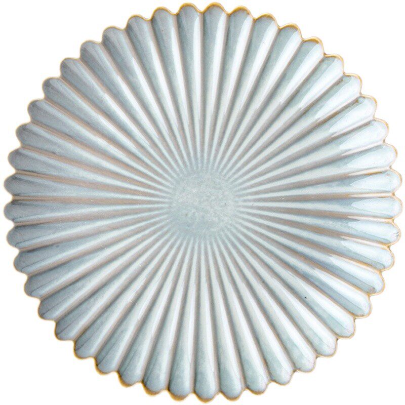 巷子尾【花期系列~仪式感餐具】复古花边陶瓷碗碟盘子菜碗 微瑕疵