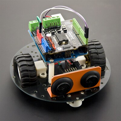 DFRobot兼容arduino直流电机驱动扩展板 L298双路2A直流电机驱动