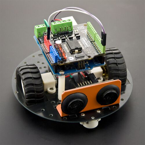 DFRobot兼容arduino直流电机驱动扩展板 L298双路2A直流电机驱动
