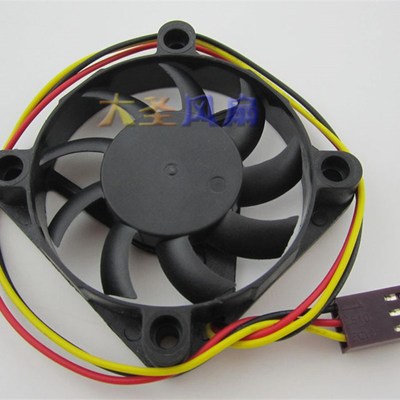 Aopen 5010 50*50*10mm散热风扇 EVERFLOW R125010DU  0.32A