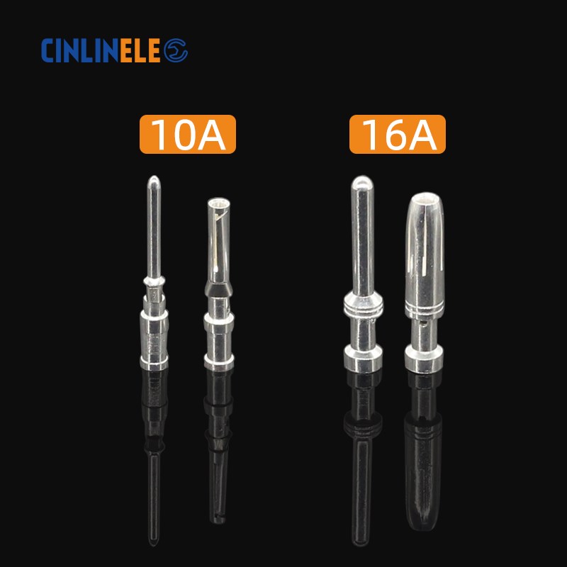 重载连接器HD HDD HEE HQ航空插针接线端子CDSM CEFS10A16A冷压针