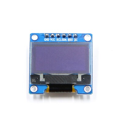WHEELTEC OLED显示屏OLED模块 0.96寸 OLED液晶 带底板SSD1306